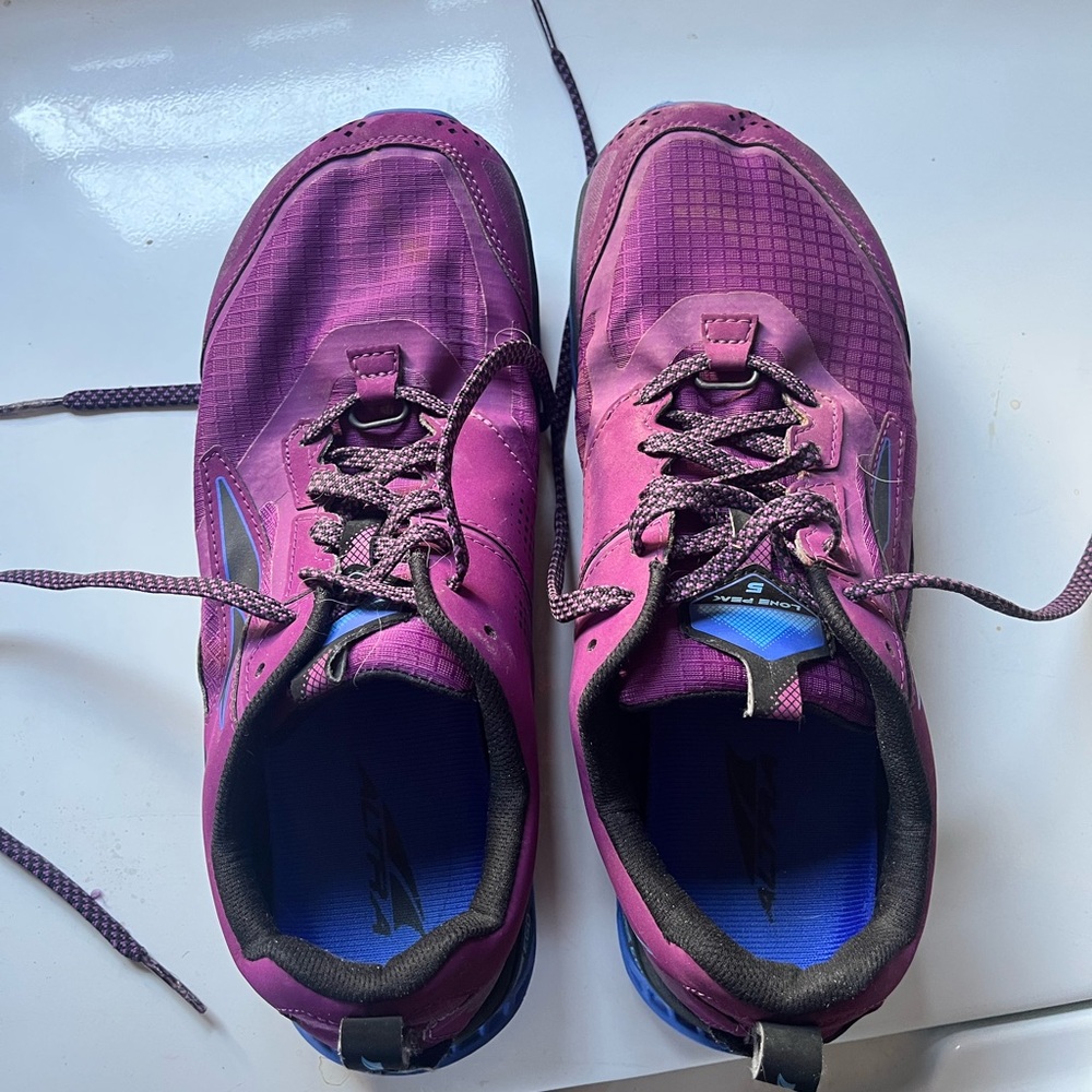 Altra Lone Peak Women's Purple Running Shoes